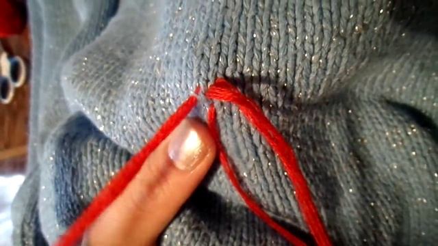 КАК ВЫШИВАТЬ НА ВЯЗАННЫХ ИЗДЕЛИЯХ смотреть онлайн