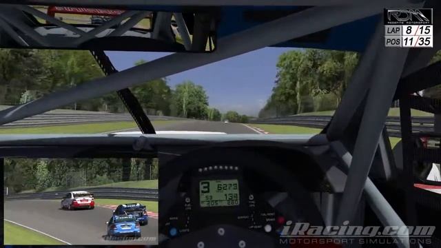 Iracing OSR DVS 2014 S1 V8 Supercar Round 1 Race 2, Brands Hatch смотреть онлайн
