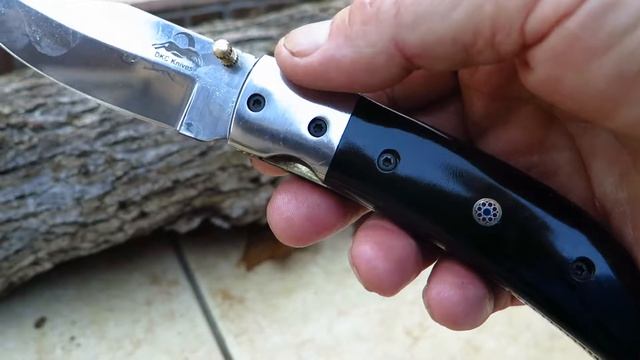 DKC-122-440c Night Rider 440c Stainless Steel DKC Knives Pocket Folding Knife смотреть онлайн