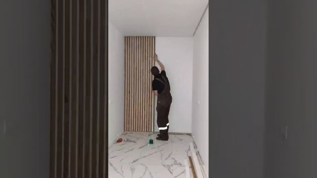 Монтаж декоративных реек. Мдф шпон белого ясеня смотреть онлайн