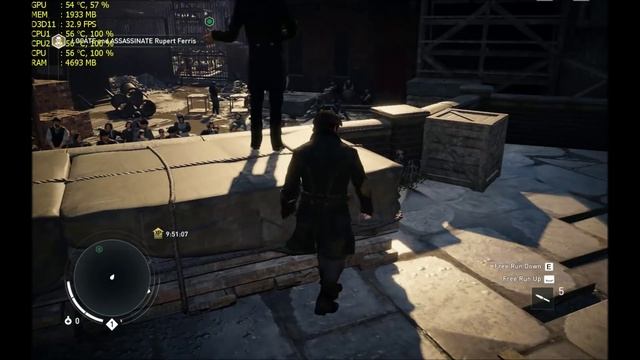 Assassin's Creed Syndicate [G3250 - GTX 750 Ti - 8GB Ram] смотреть онлайн