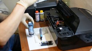 Как заправить картридж для принтера Canon