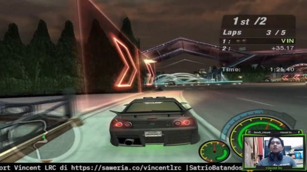 Need For Speed Underground 2 - Playstation 2 Emulator