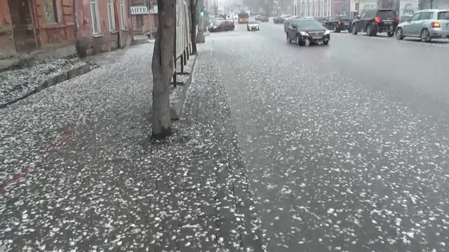 снегопад в Екатеринбурге 9 апреля 2015 смотреть онлайн