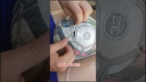 Как зашить футбольний м'яч