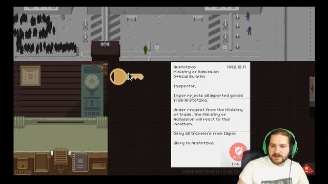 RETURN OF THE SASS!!! | Rebel Run Part 7 | Papers Please Stream Highlights смотреть онлайн