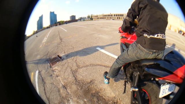 Learn to ride a motorcycle ninja 250 in 20 min смотреть онлайн