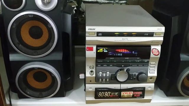 Музыкальный центр Sony RX 77S. Радио/ Usb/ Bluetooth. смотреть онлайн