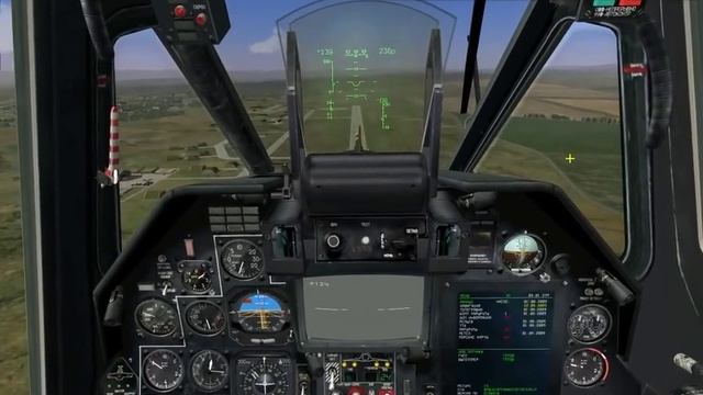 DCS: Black Shark, обучение 6.2 - Посадка на режиме самовращения смотреть онлайн