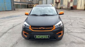 NEW Chery Tiggo в съемном покрытии Dempinox.