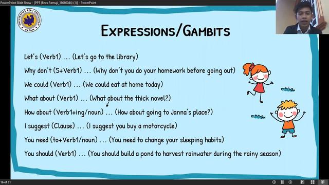 MICROTEACHING BAHASA INGGRIS KELAS xi : SUGGESTIONS AND OFFERS (DARING) смотреть онлайн
