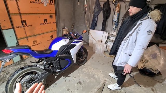 Электромотоцикл Yamaha YZF-R3 | обзор на электромотоцикл | электробайк смотреть онлайн