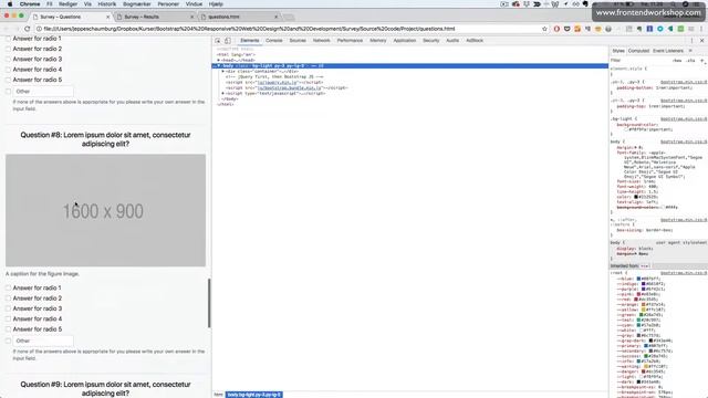 Bootstrap 4: Create a survey – About the project смотреть онлайн