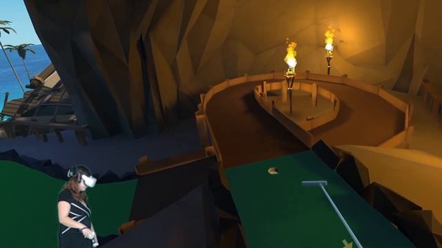 Minigolf in VR! | Walkabout Mini Golf Review and Gameplay | Oculus смотреть онлайн