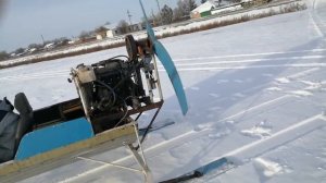 Аэросани двигатель 21083.