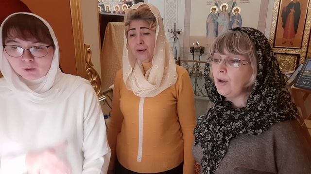 «Хвалите Имя Господне» Полиелей. Регент Ирина Филатова, певчии Мария Урюпина и Елена Казусева. смотреть онлайн