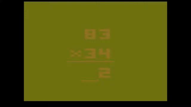 Basic Math - (1977) - Atari 2600 - gameplay HD смотреть онлайн