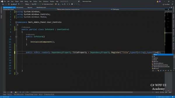 C# WPF UI | How to Design Dark Admin Panel in WPF