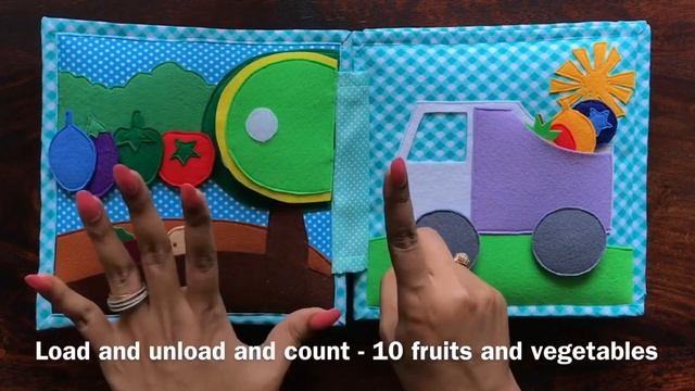 Cupcake - 8 Page Quiet Book