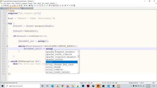 Part 1: Create a simple CRUD application using Ionic, PHP and MariaDB смотреть онлайн