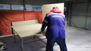 Стол для настольного тенниса своими руками.