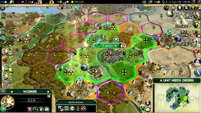 Let's Play Civilization V - China - 10 смотреть онлайн