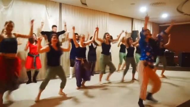 Мастер-класс по бхангре. Марина Шамова. Студия танца "Джани". смотреть онлайн