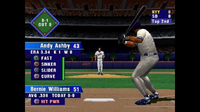 MLB 2000 ... (PS1) Gameplay
