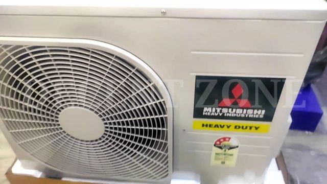 Mitsubishi Heavy Duty split Air Condition 1.3 ton 3 star SRK15CXS Non-Inverter !! Unboxing & Detail смотреть онлайн