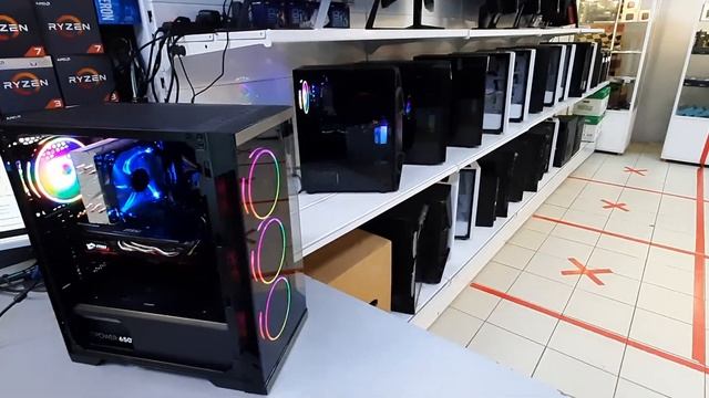 Сборка 1648 _45200руб_ Ryzen 7 1700 / b450m-hdv / 16 / ssd120+1Tb / RX 580 / 650W / Formula 7612 RG смотреть онлайн