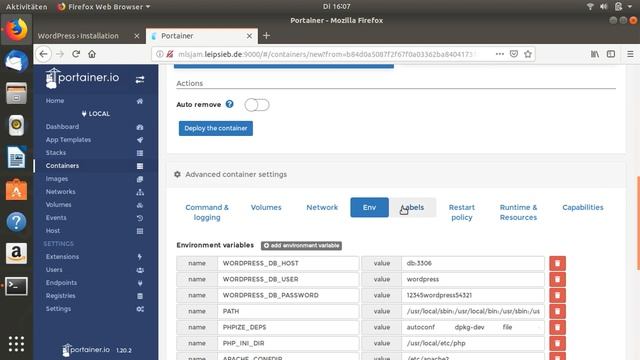 Grafische Oberflächen | Docker-Tutorial 5/6 смотреть онлайн