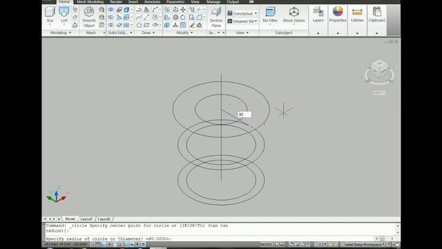 how to draw pipe Reducer in AutoCAD ? смотреть онлайн