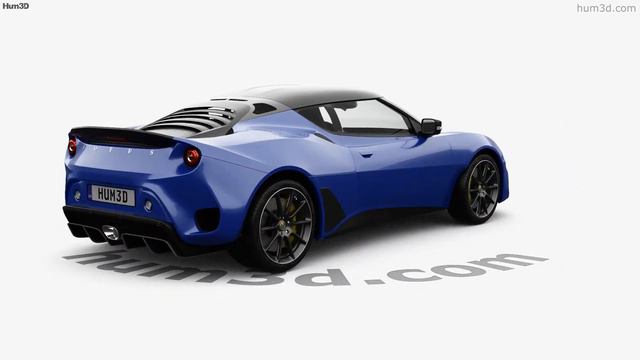 Lotus Evora GT 410 2018 3D model by 3DModels.org смотреть онлайн