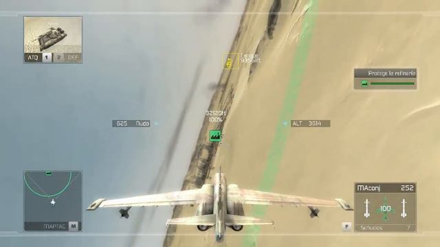 Tom Clancy`s H.A.W.X Gameplay PC [HD] Con Saitek ST290 PRO
