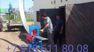 Профилегиб трубогиб ТГ-60 гнет сразу 10 труб для теплиц