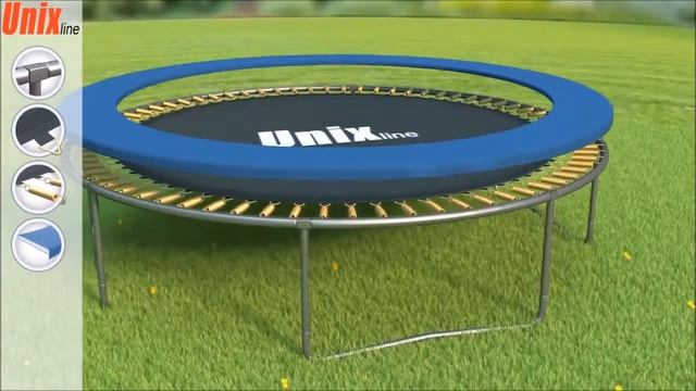 Сборка Батута Unix Line inside Blue 2018 смотреть онлайн