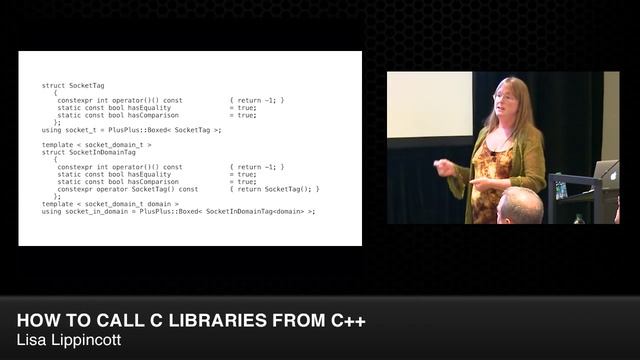 CppCon 2014: Lisa Lippincott "How to call C libraries from C++" смотреть онлайн