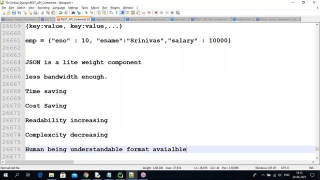 REST API (DJANGO Rest Framework) tutorials || Demo - 4 || by Mr. Srinivas On 30-06-2021 @7AM IST смотреть онлайн