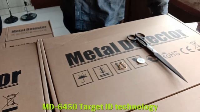 MD-6450 Gold Detector Depth Test & Review | MD 6450 Professional Underground Metal Detector Scanner смотреть онлайн