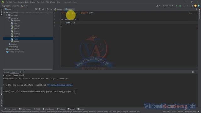 How To Create Views and URLs | Django URLs and Views смотреть онлайн
