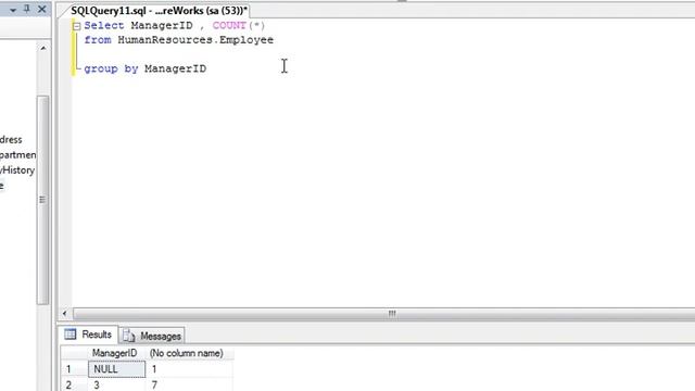 Chapter 10 - Section 06: Having Clause in SQL Select Statement смотреть онлайн