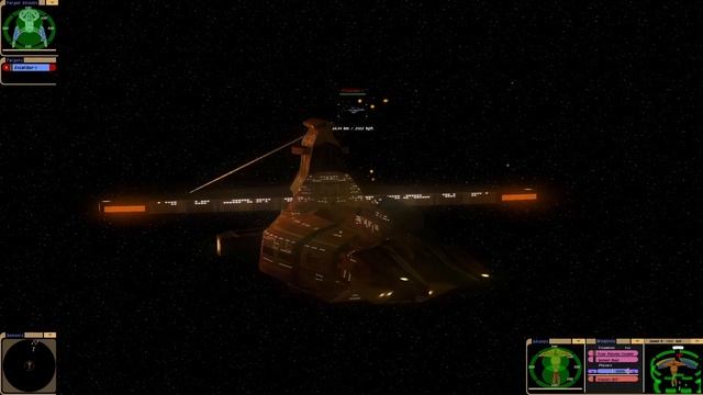 USS Excalibur VS Cardassian Hutet | Battle of the Titans | Star Trek Bridge Commander | смотреть онлайн