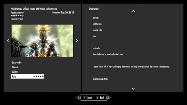 Skyrim Mods: Arch enemies, Difficult bosses, and unique enchantments смотреть онлайн