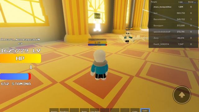 Roblox  Sans Multiverse Simulator  Canon Last breath Sans Showcase