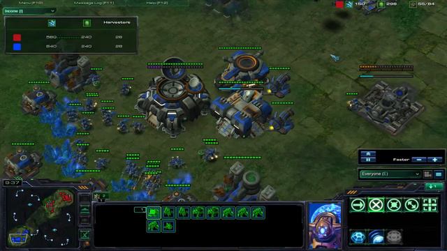 Panda vs. Muffin - TvP - Steppes of War - Starcraft 2 смотреть онлайн