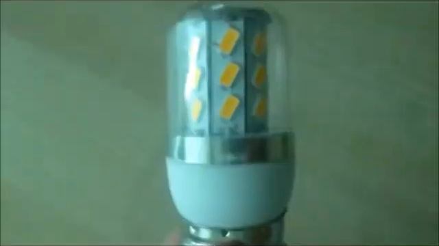 Тест Светодиодные лампы E27 - 5630 SMD светодиоды смотреть онлайн
