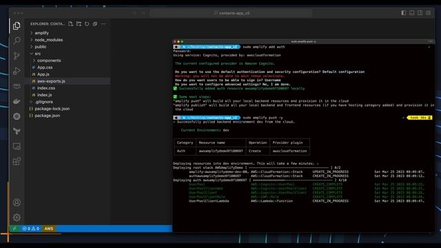 5. AWS Amplify: Custom Authentication using the Amplify Auth API смотреть онлайн