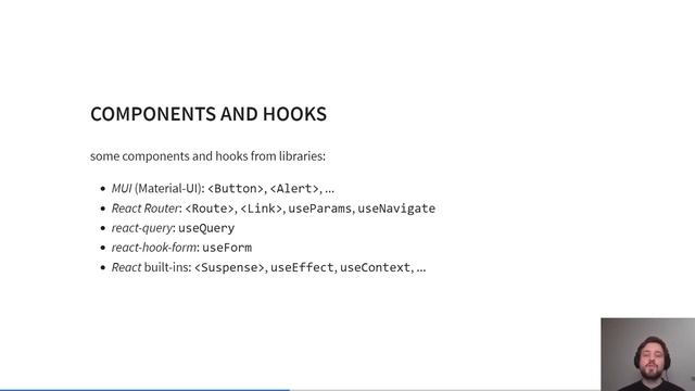 React Course, part 9: Components and Hooks смотреть онлайн