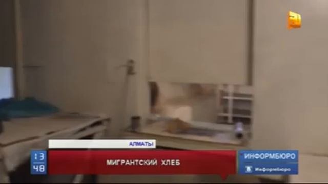 В Алматы в условиях полной антисанитарии работал хлебопекарный цех смотреть онлайн