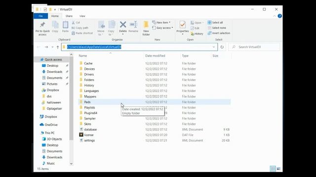 VDJ2023 - Locating the VDJ home folder смотреть онлайн